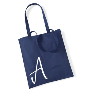 Personalised Choose Your Letter Alphabet Tote Bag