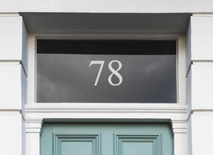 House Number Sticker for Doors and Glass Windows