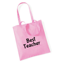 Load image into Gallery viewer, Best Teacher - Tote Bag With Personalisation Option