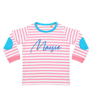 Load image into Gallery viewer, Striped Long Sleeve T-Shirt - Baby &amp; Toddler