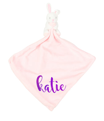 Pink Bunny Comforter - Baby Gift / Accessories