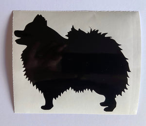Dog Silhouette with 'I ❤️ MY' - Choose your Breed