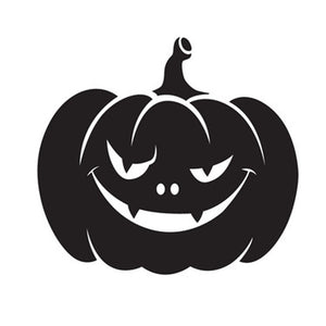 Halloween Vinyl Sticker - Pumpkin