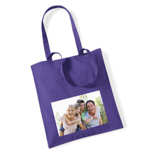 Load image into Gallery viewer, Personalised Photo Tote Bag