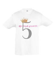Load image into Gallery viewer, Royal Fiveness - Birthday T-shirt