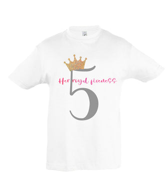 Royal Fiveness - Birthday T-shirt