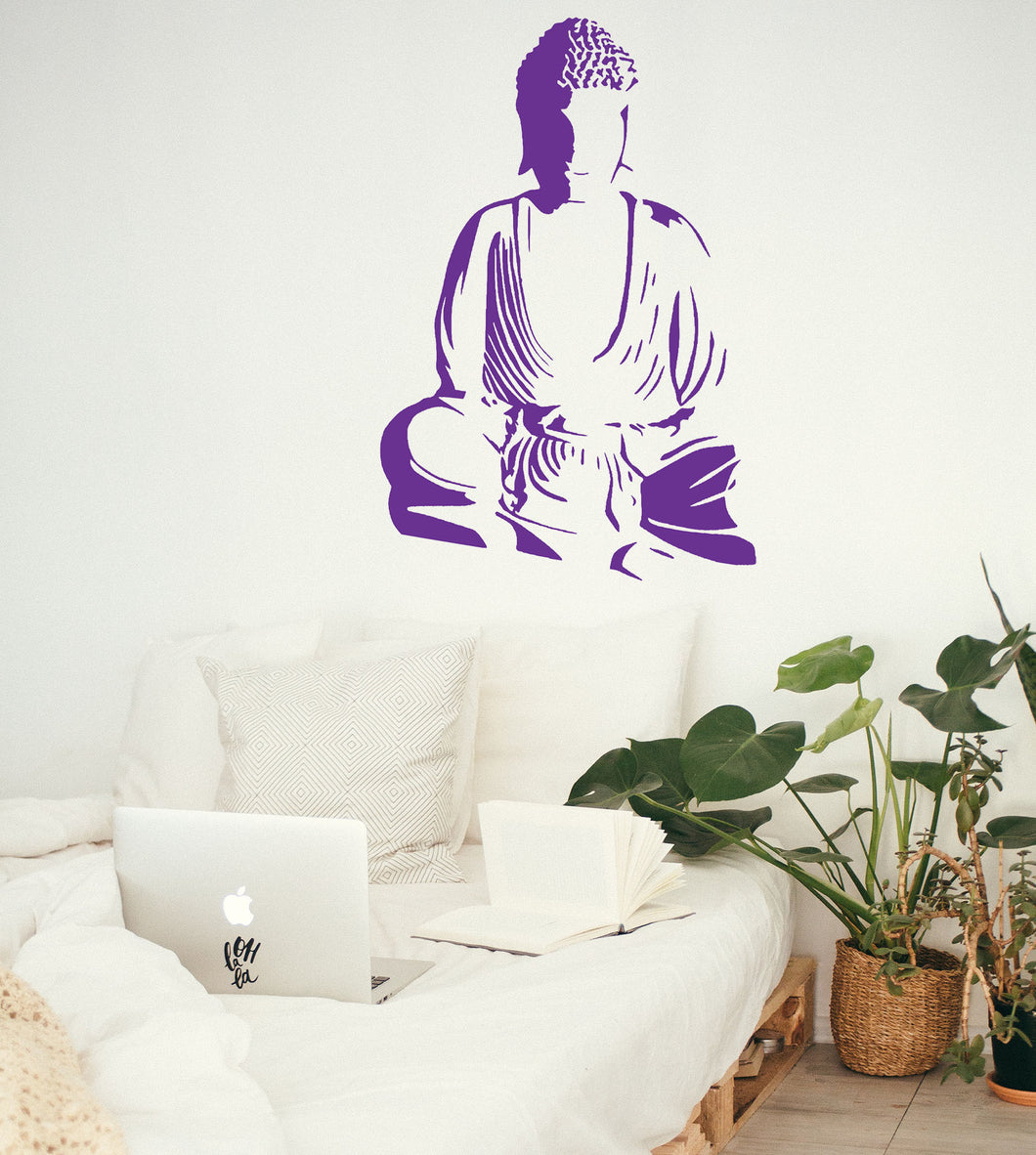 Sitting Buddha - Bedroom Wall Art