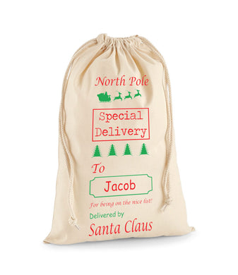 Special Delivery - Large Christmas Santa Sack