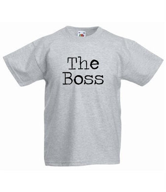 The Boss -  Children's Short Sleeve T-Shirt