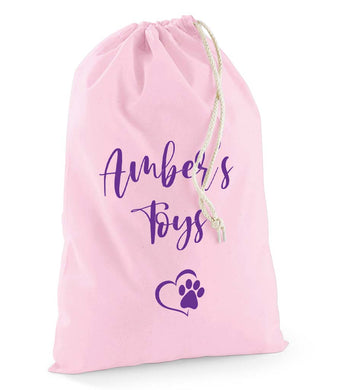 Personalised Pet Toy Stuff Bag - Pet Gifts / Accessories