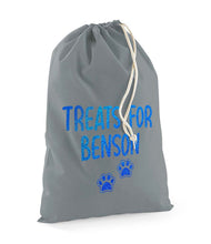 Load image into Gallery viewer, Personalised Pet Treats Stuff Bag - Pet Gifts / Accessories