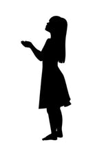 Load image into Gallery viewer, Silhouette Of a Child - Choose from Girl or Boy